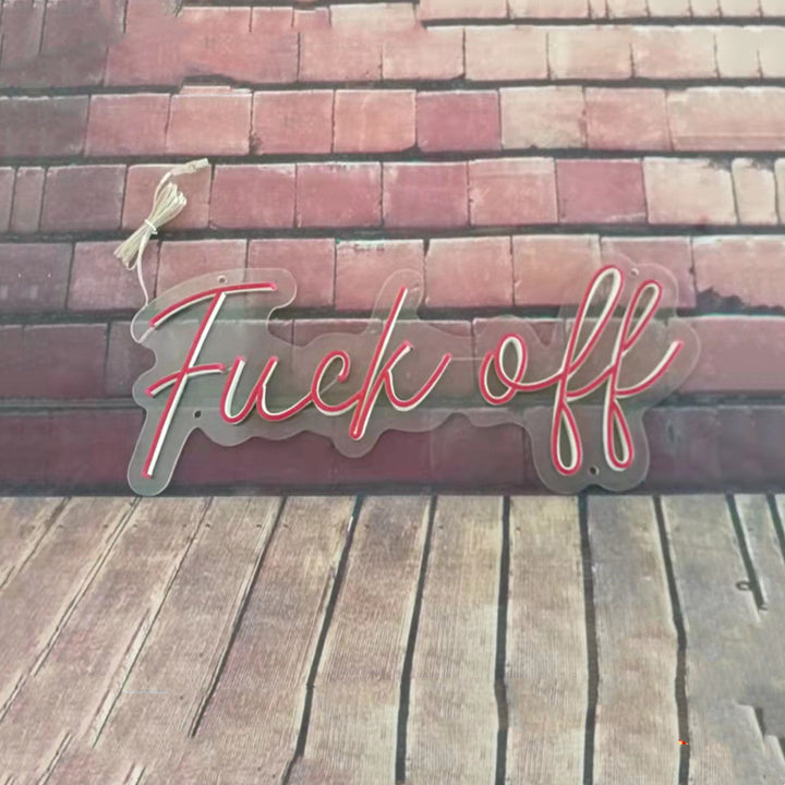 LED English Letters " Fuck Off "