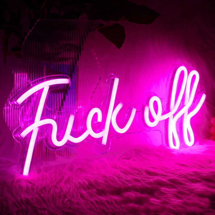 LED English Letters " Fuck Off "