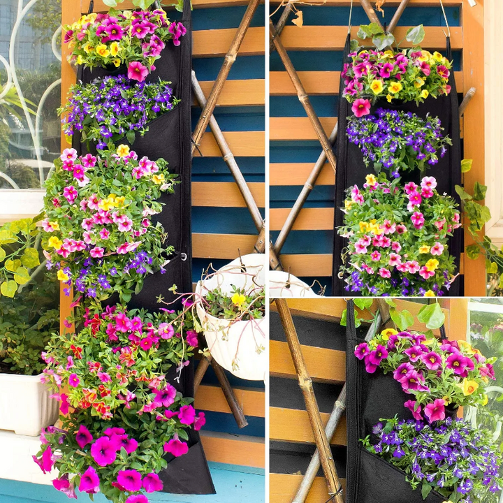 Vertical Hanging Garden Flower Pots